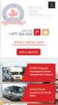 Mobile Screenshot of motorhometravel.com